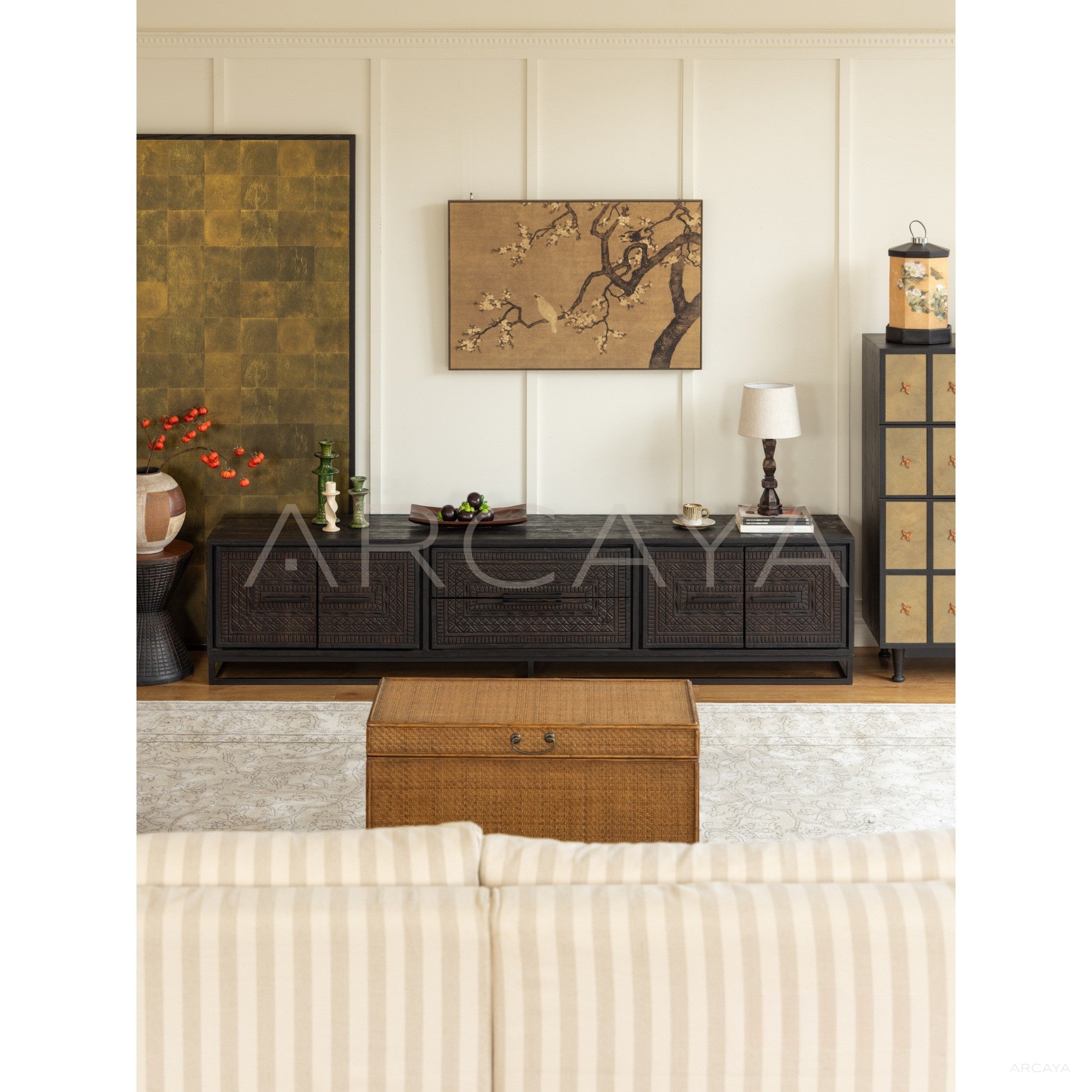 Teak Tv Stand