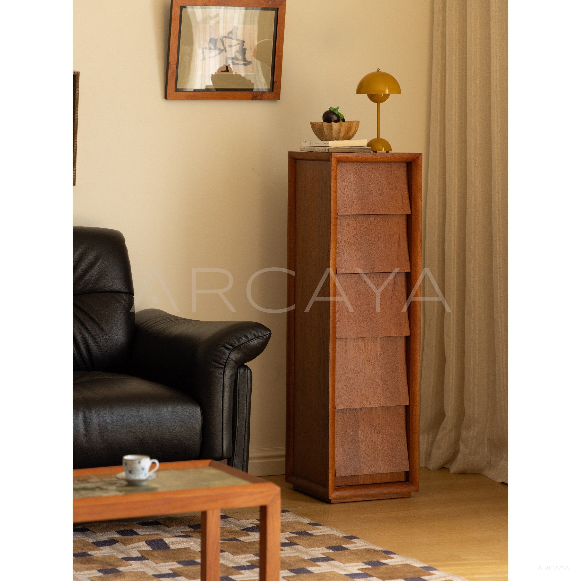 Narrow Corner Cabinet - scene