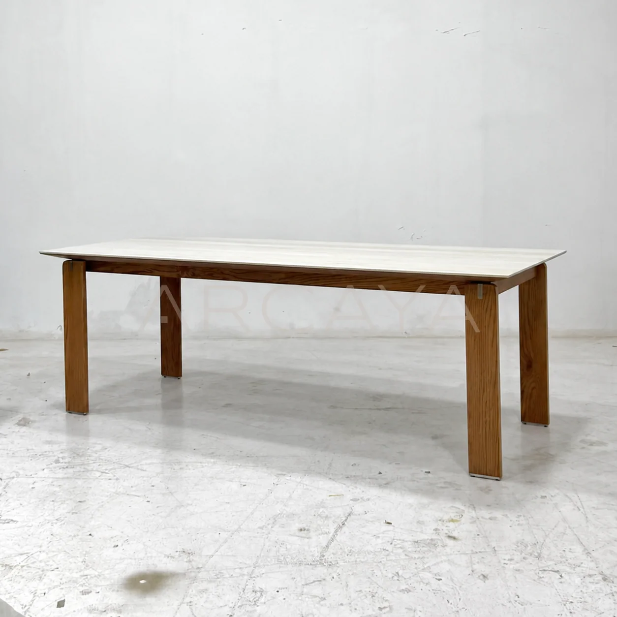 Ivory Loft Dining Table - product view 01