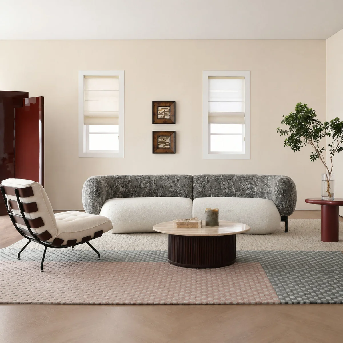 Elara Sienna Straight Sofa