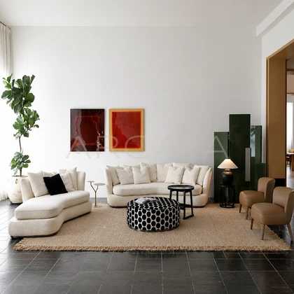 Elodie Field Straight Sofa - product view 02