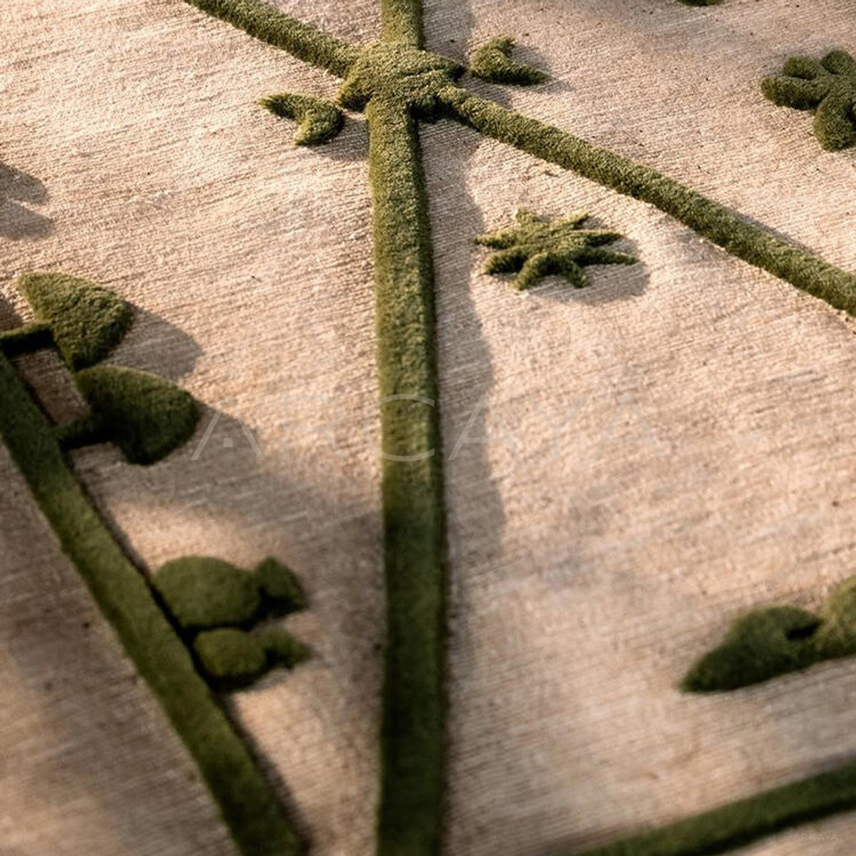 Olive Green Rug