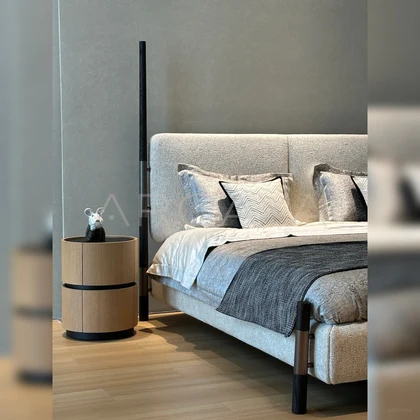 Alder Form Bed - product view 06