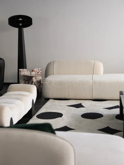 Faye Estate Modular Sectional - front view 12