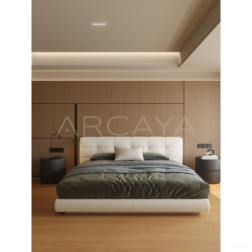 Minimalist Bedroom Bed - scene