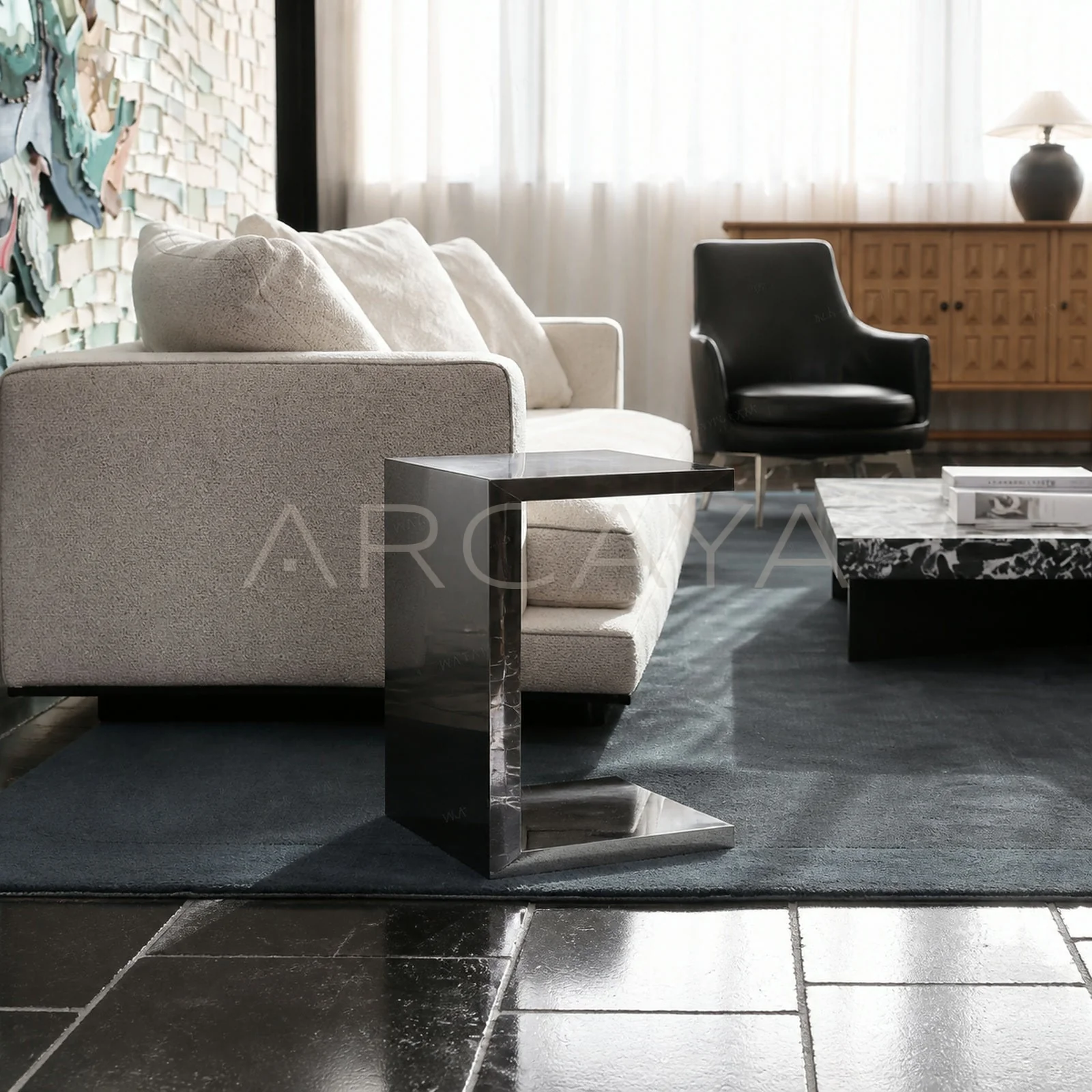 Della Coast Side Table - front view 01