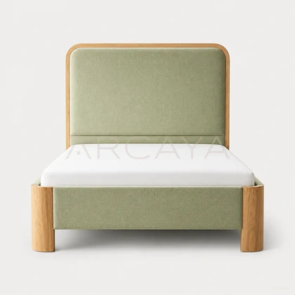 Dahlia Wood Decorative Object — clean catalog product view