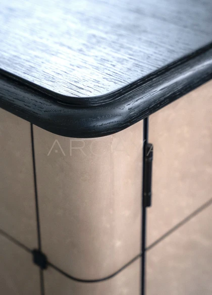 Elodie Slate Cabinet - front view 08