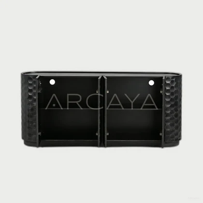 Selene Arc Decorative Object — neutral background 01