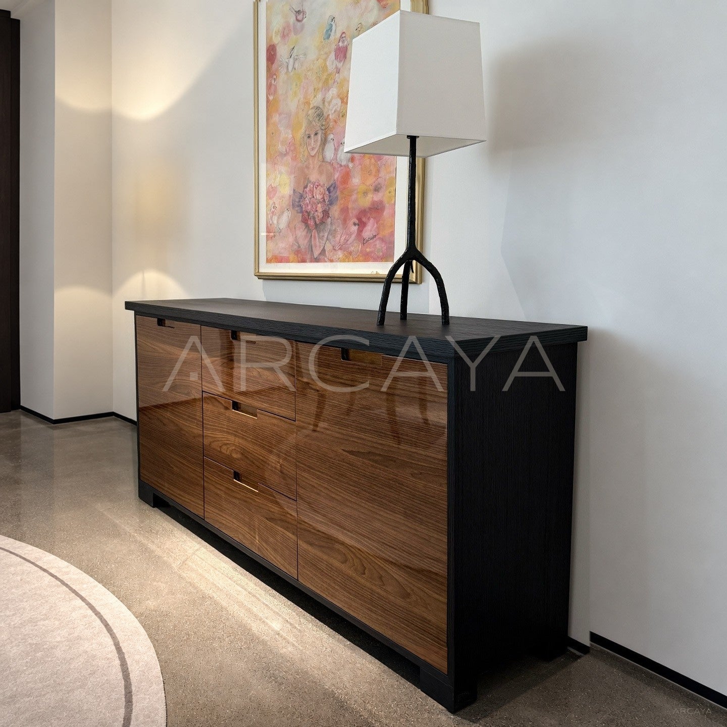 Noye French Oriental Sideboard