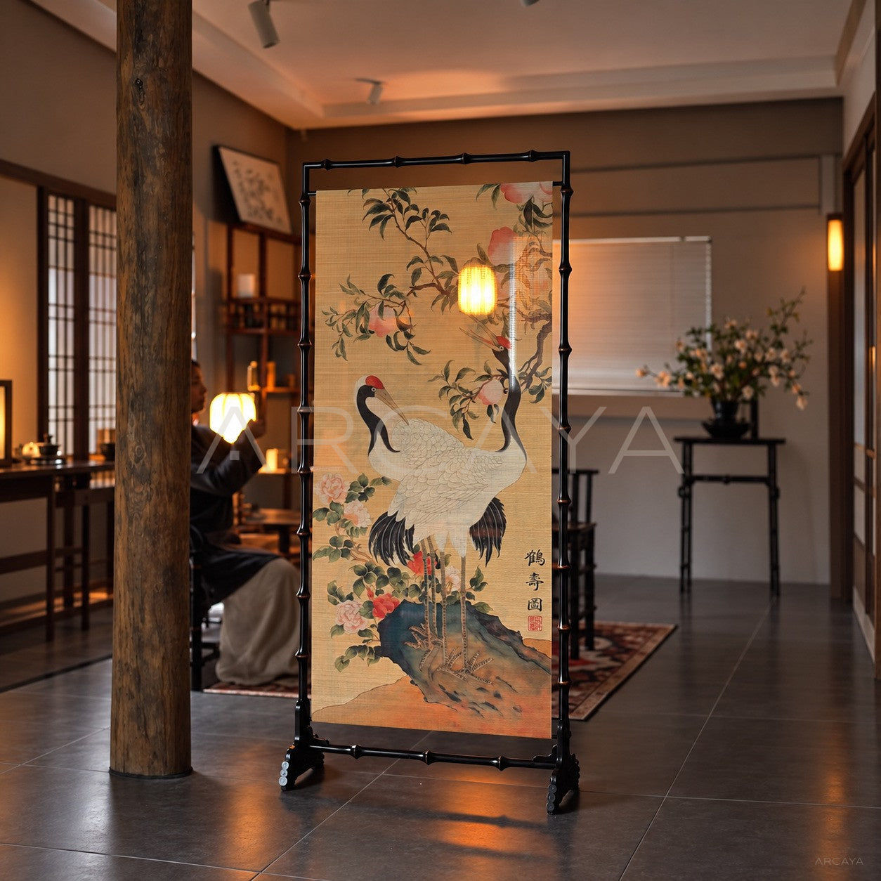 Crane Longevity Double Sided Table Screen - main