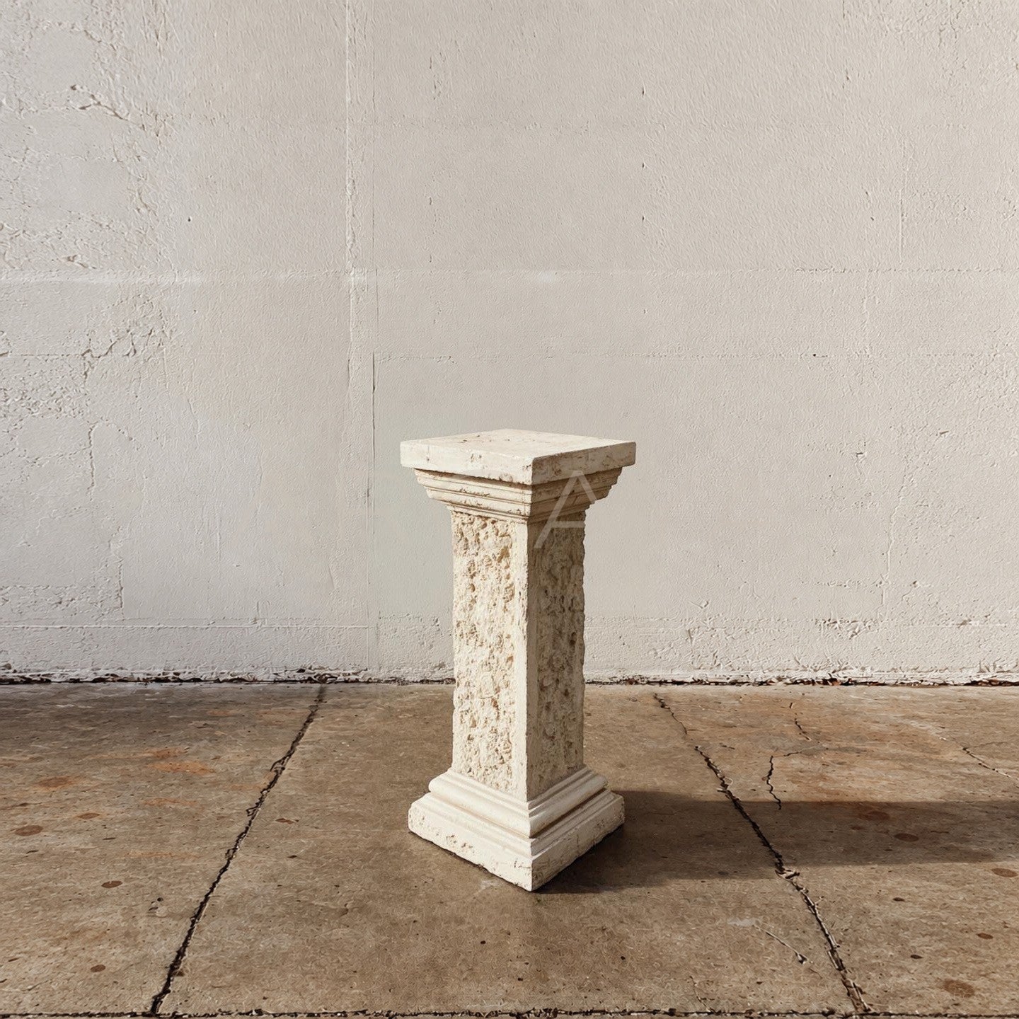 Eroded Sculpture Pedestal Table