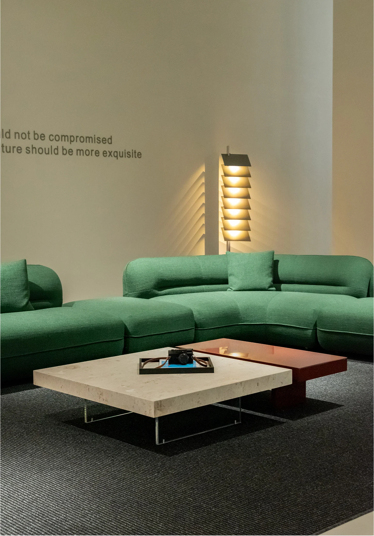 A00067 Coffee Table in a finished interior.