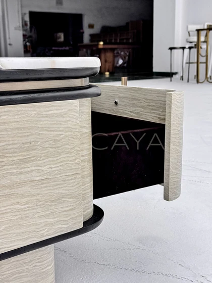 Custom Master Bedroom Nightstand - detail