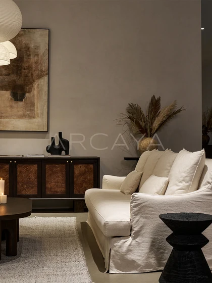 Riva Park Straight Sofa - front view 07