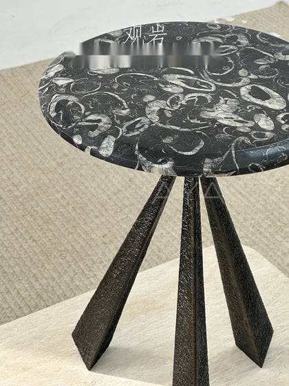 Rowan House Side Table - styled interior view 01