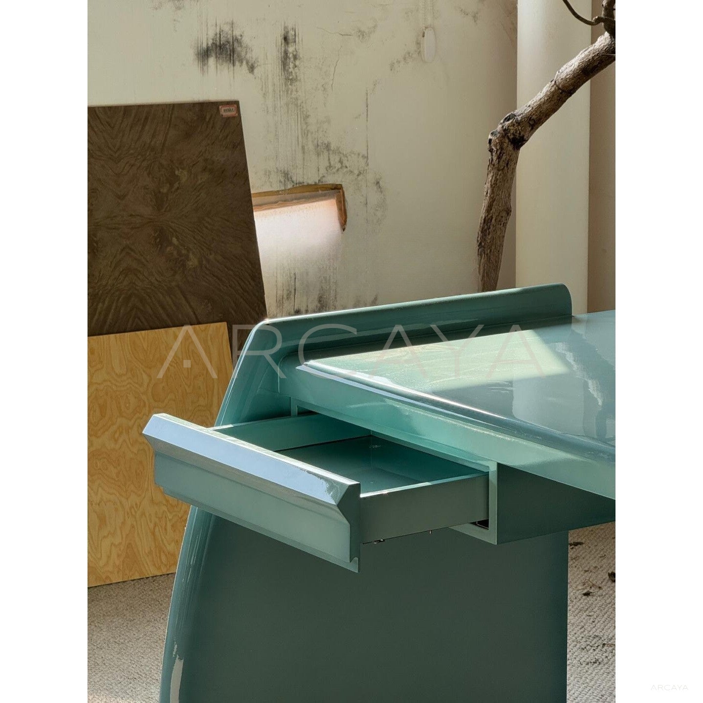 Gradient Blue Desk Series - scene