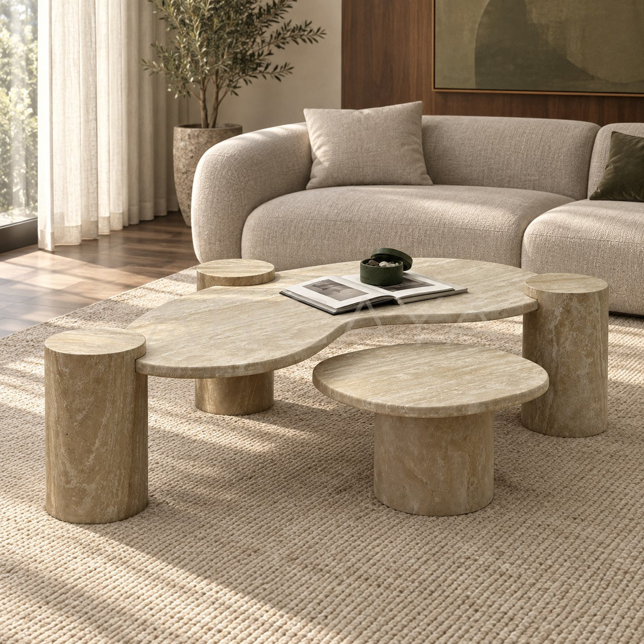 Marble Living Room Coffee Table