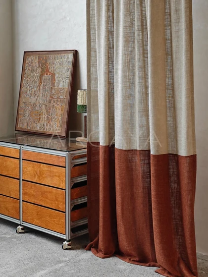 Sable Oak Curtain Panel — interior view 06