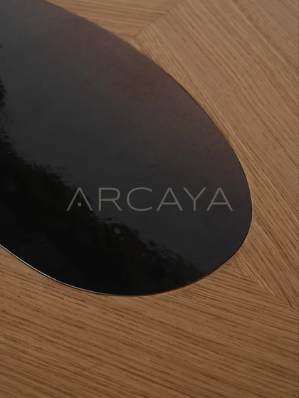 Enna Elm Dining Table - product detail 04