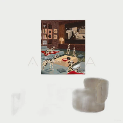 Elm Vale Wall Art — neutral background 01