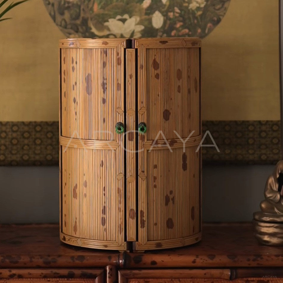 Round Folding Treasure Box — Storage