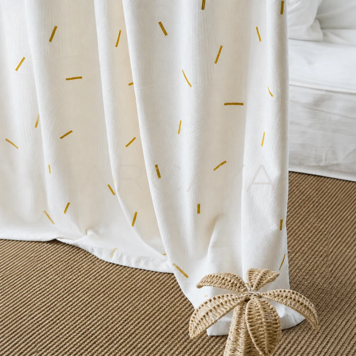 Sable Nest Curtain Panel