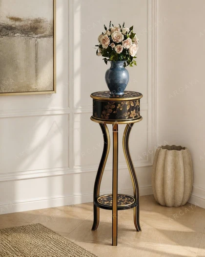 Laffert Three-Legged Flower Stand — view 02