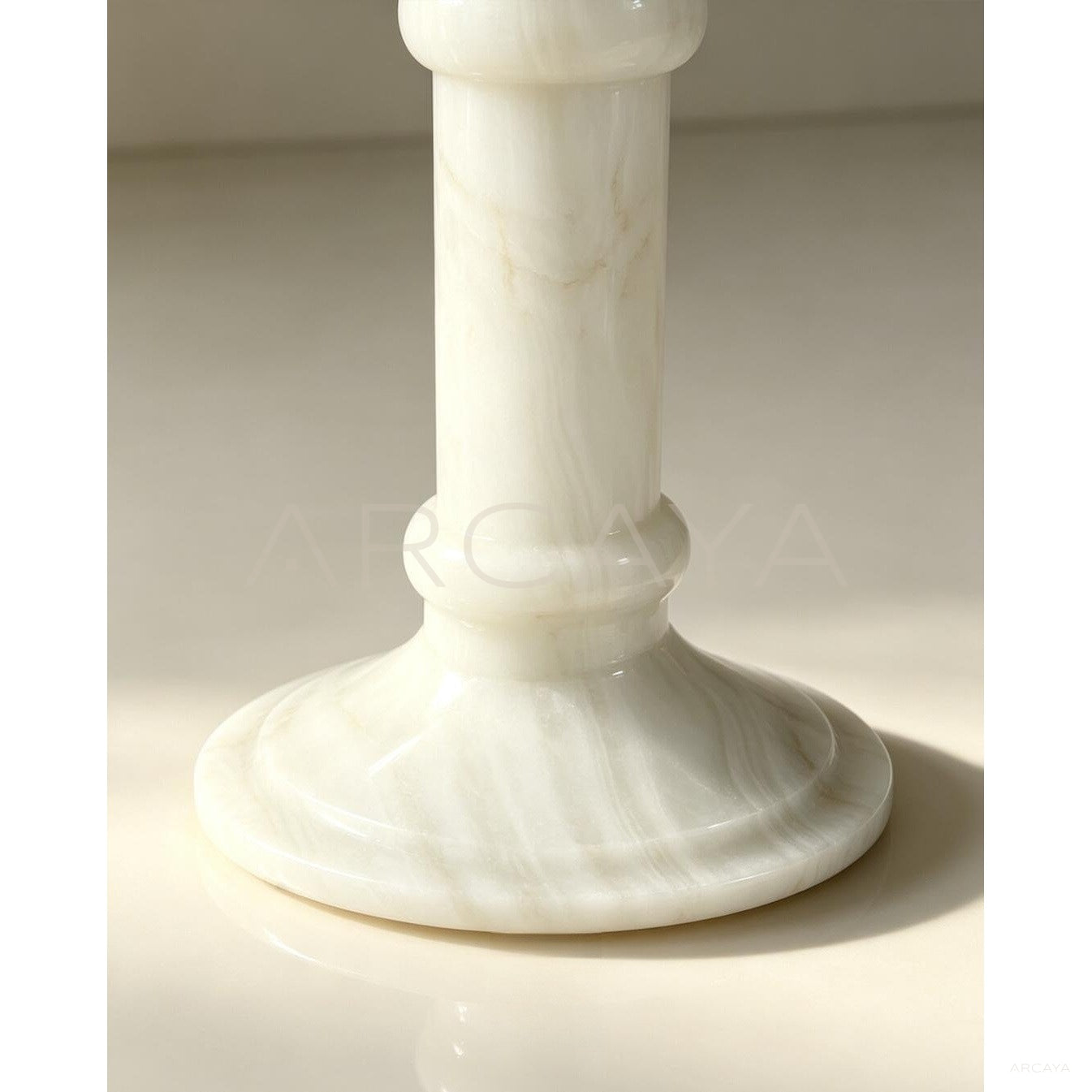Aston Jianli Sculpture Pedestal Table - scene