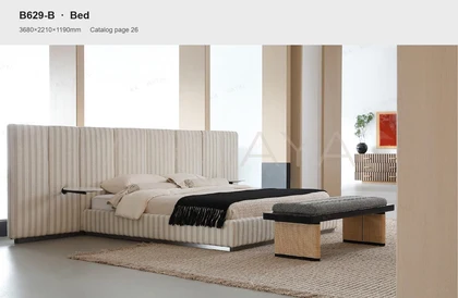 Aveline Coast Bed - front view 02