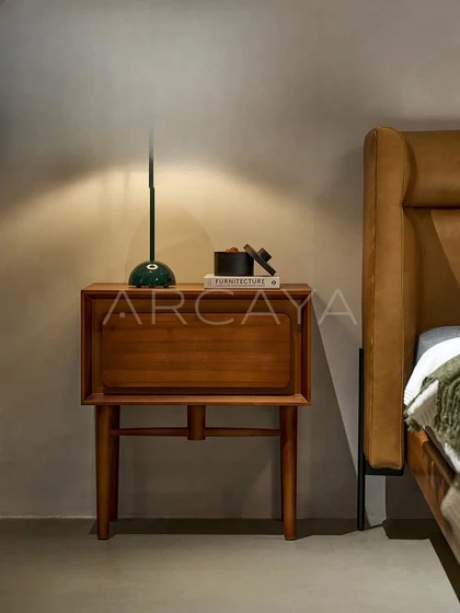 Riva Lumi Nightstand - front view 01