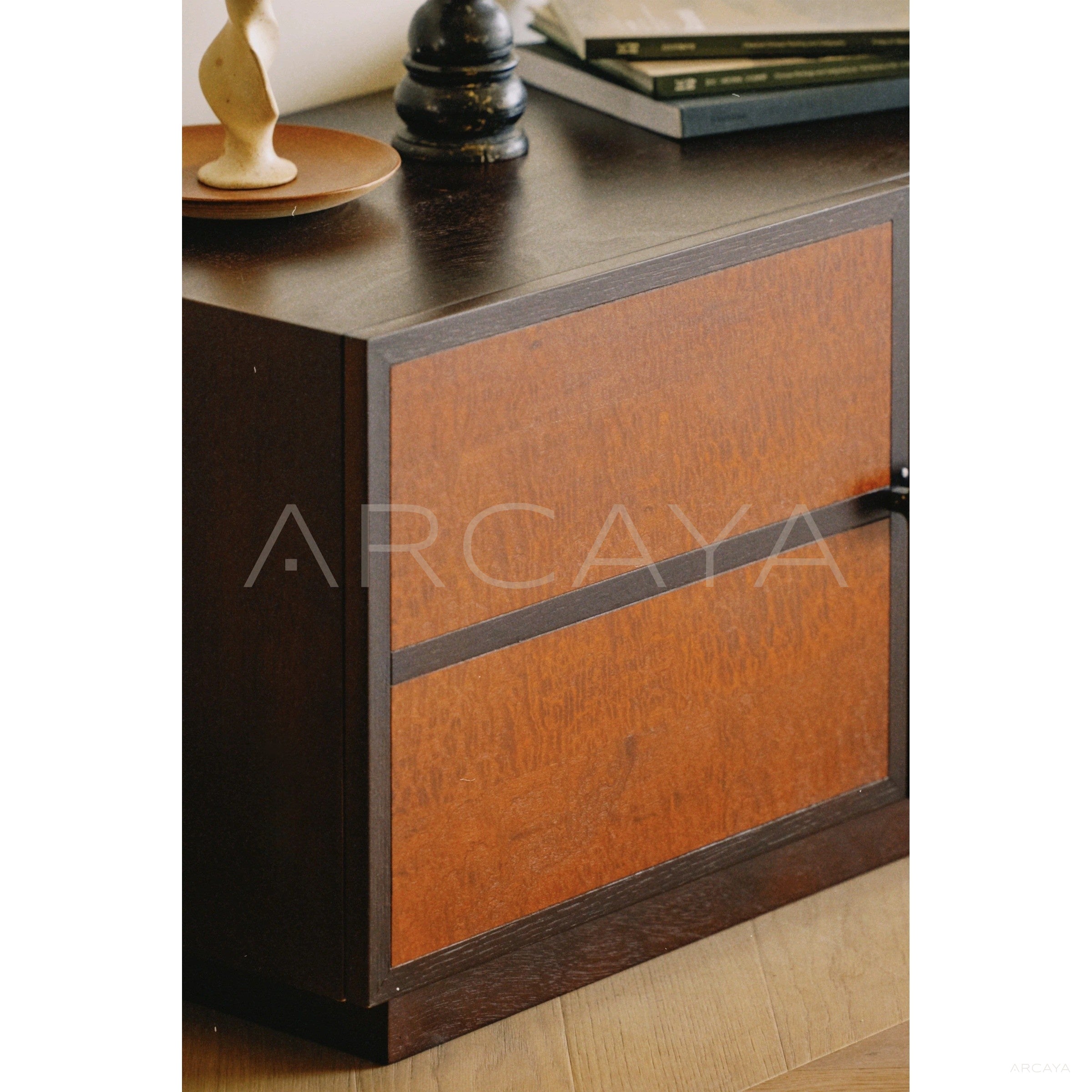 Maillard Tone Tv Stand - scene