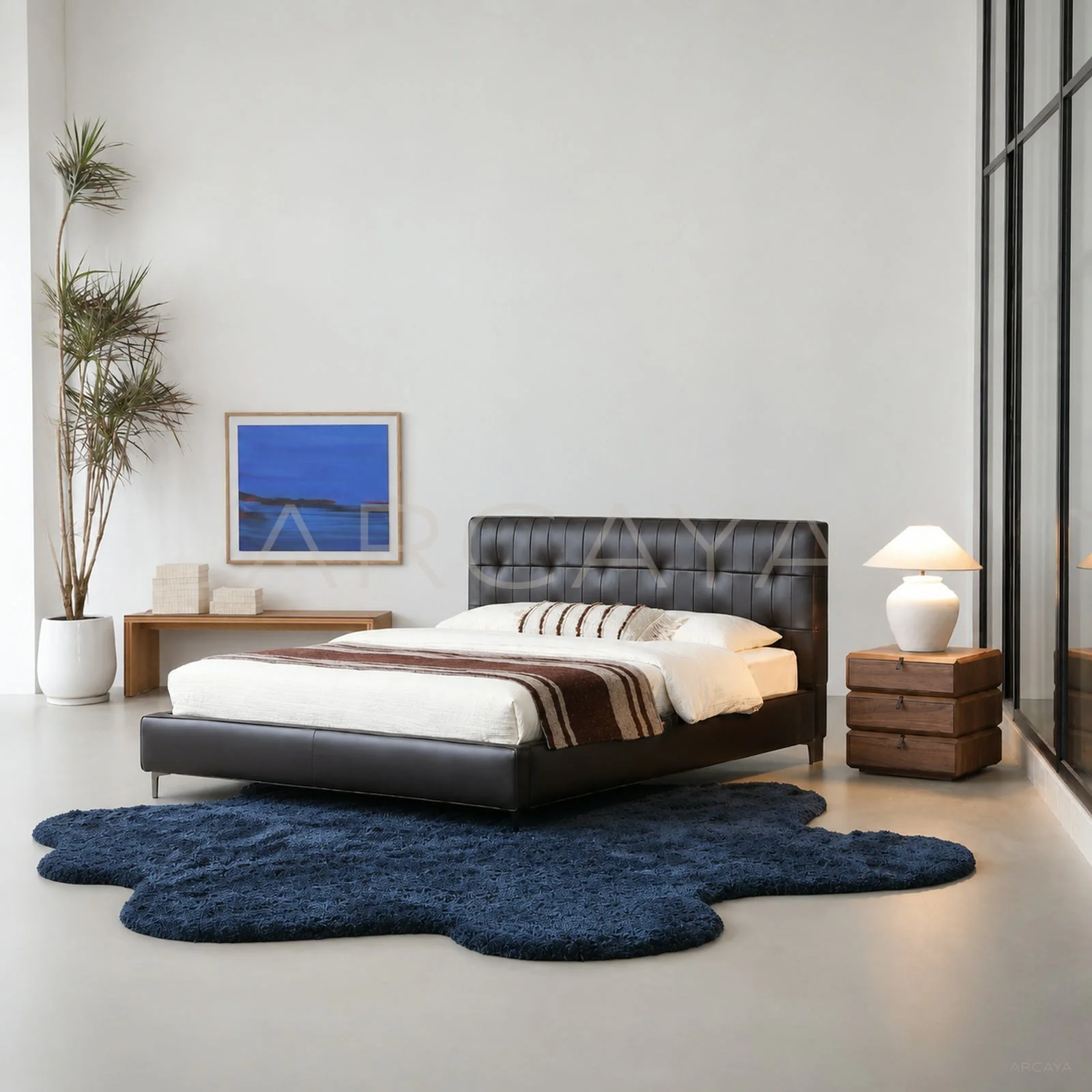 Aurelia Field Bed - front view 01