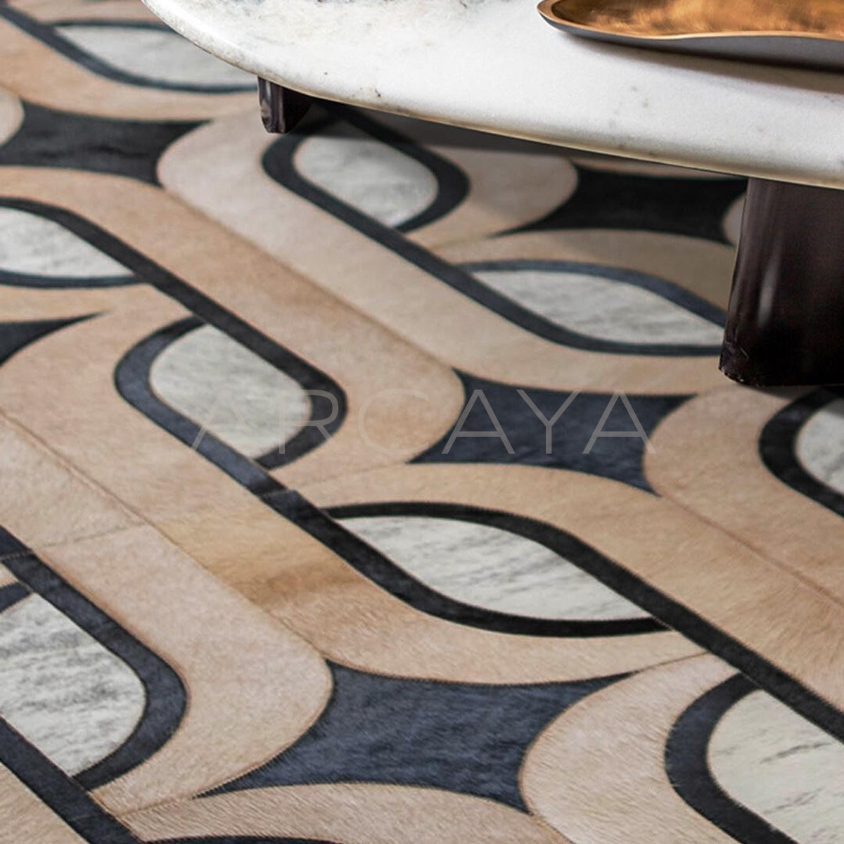 Vintage Style Living Room Rug