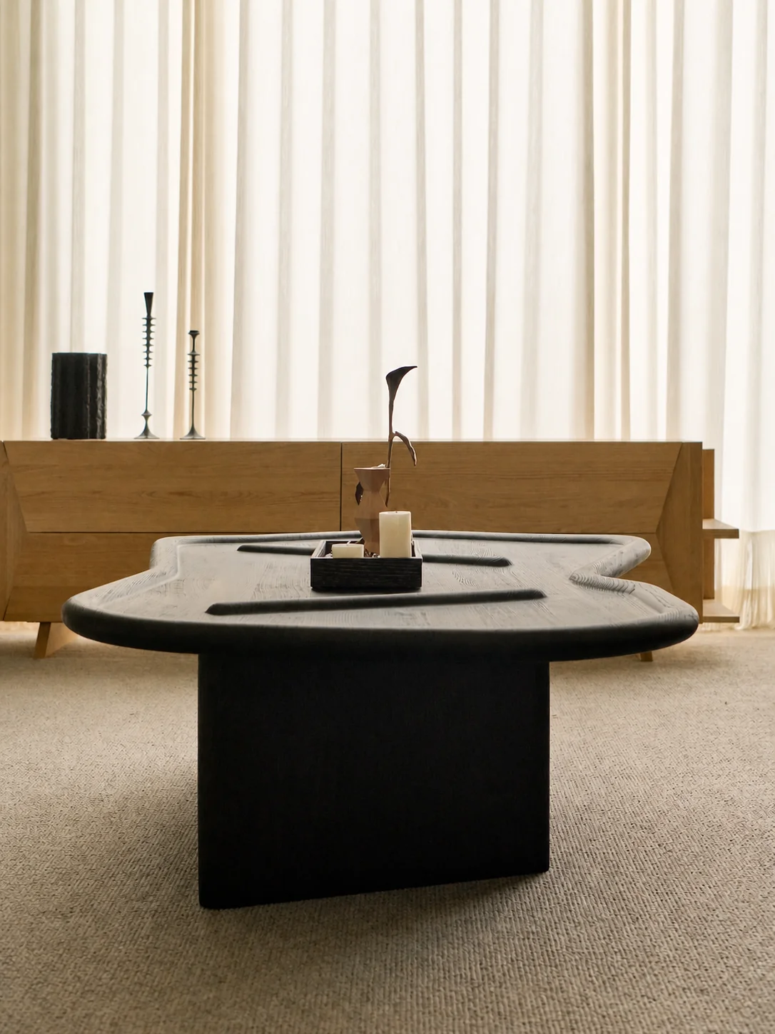 A00008 Coffee Table in a finished interior.
