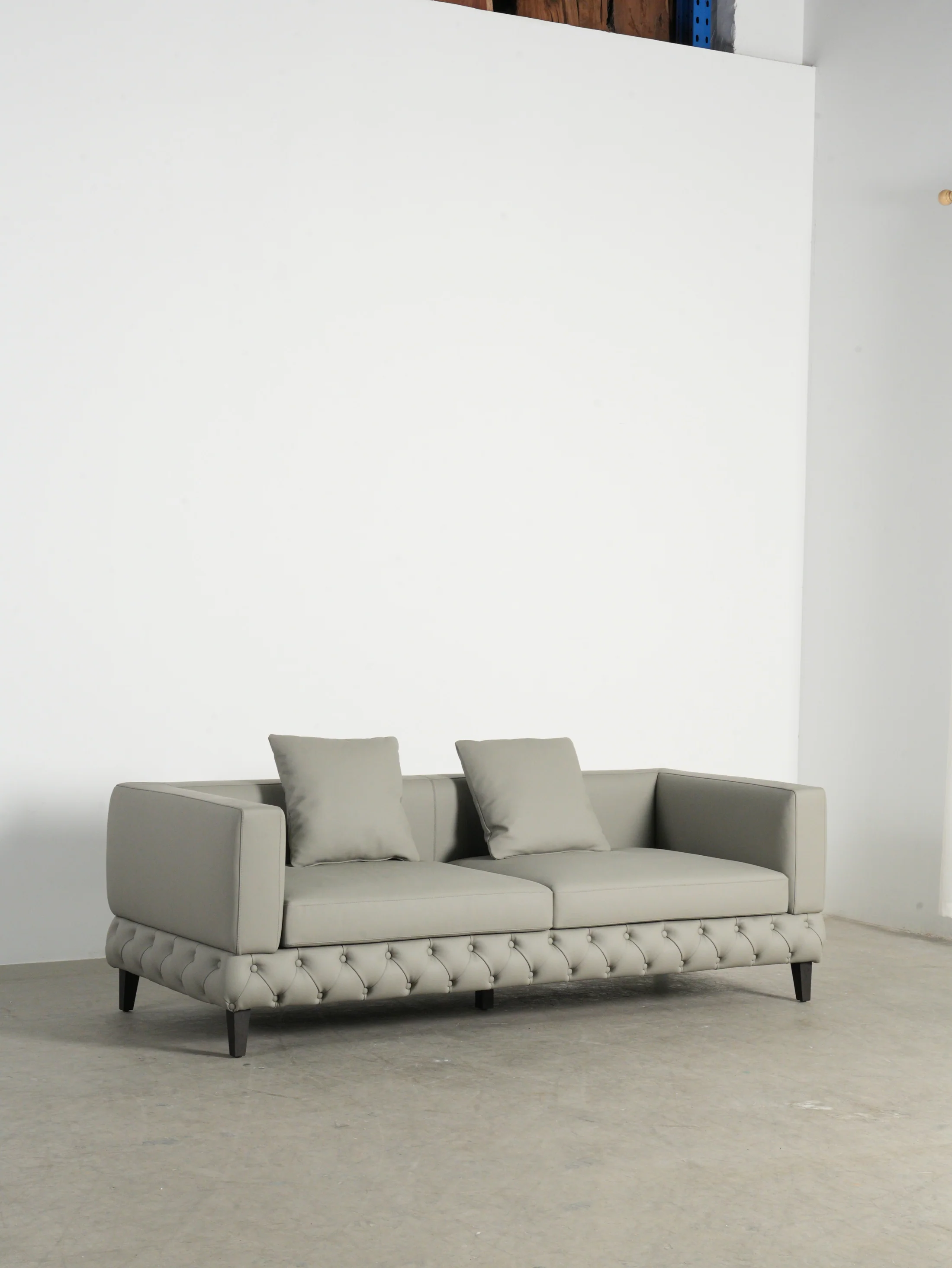 Elara Lake Sofa in a finished interior.
