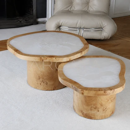 Fiera Onyx Coffee Table - front view 03