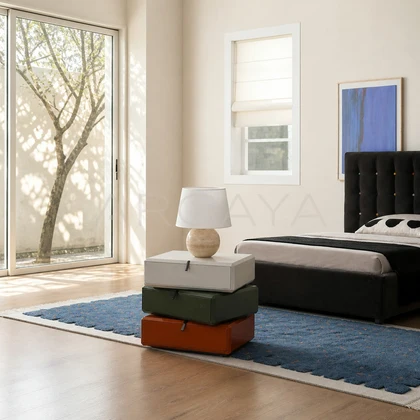 Celine Manor Nightstand - front view 01
