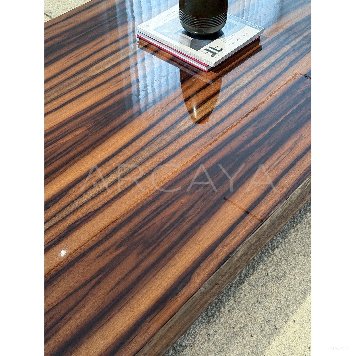 Art Textured Quiet Coffee Table - scene