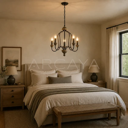 Isolde Terrace Pendant Light — styled interior view 03