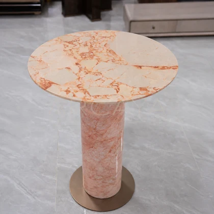Haven Arc Dining Table - front view 05