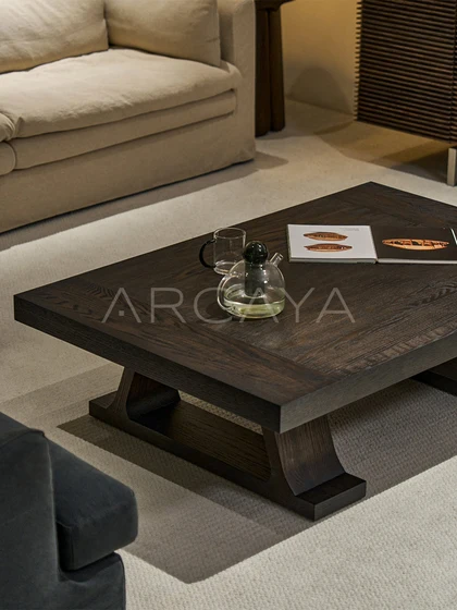 Riva Field Coffee Table - front view 04