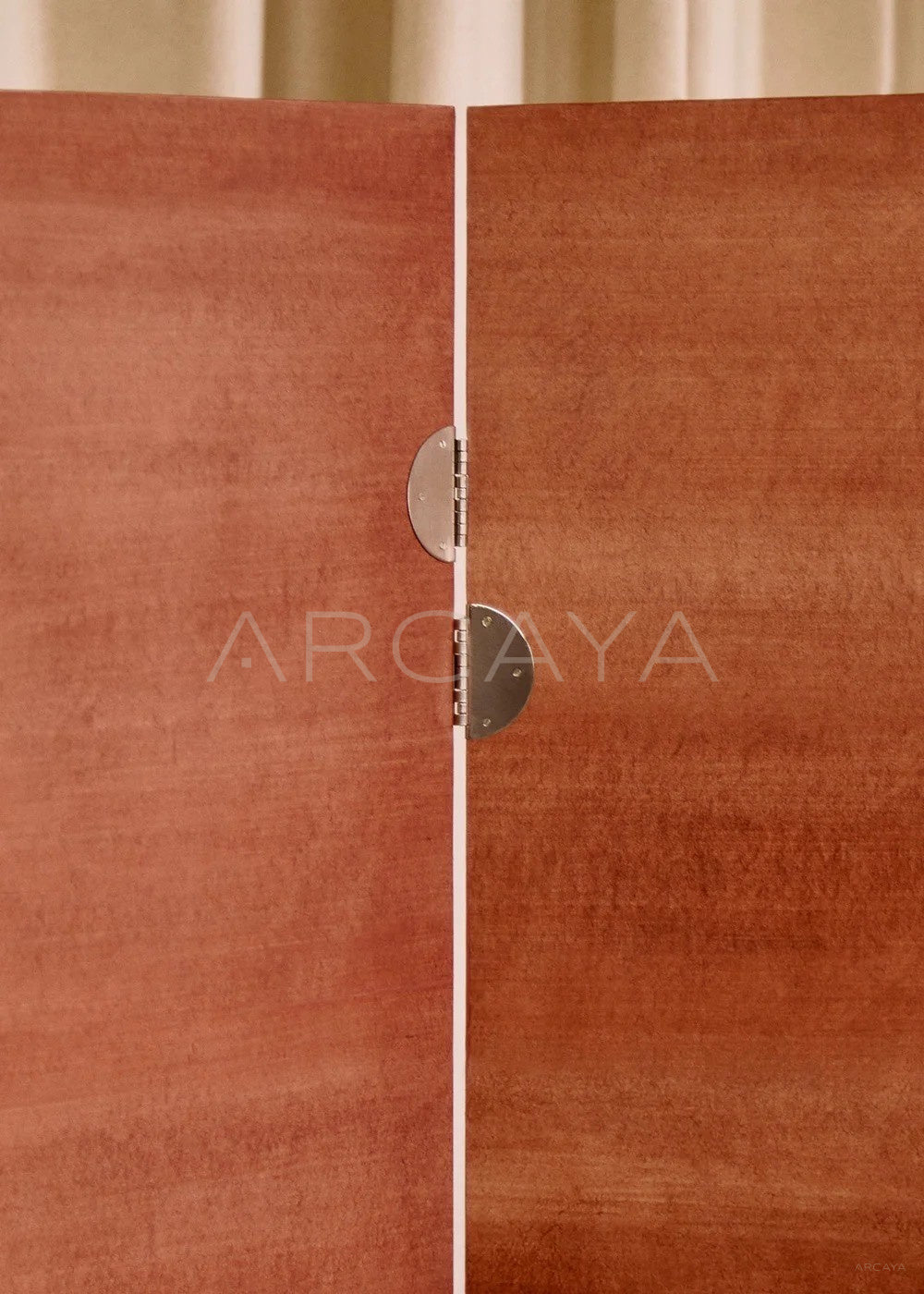 Parchment Wabi Sabi Folding Screen - scene