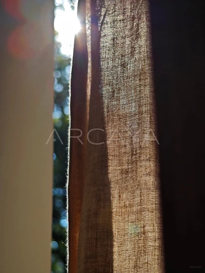 Nola Oak Curtain Panel - styled interior view 02