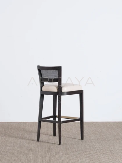 Elodie Onyx Bar Stool - front view 29