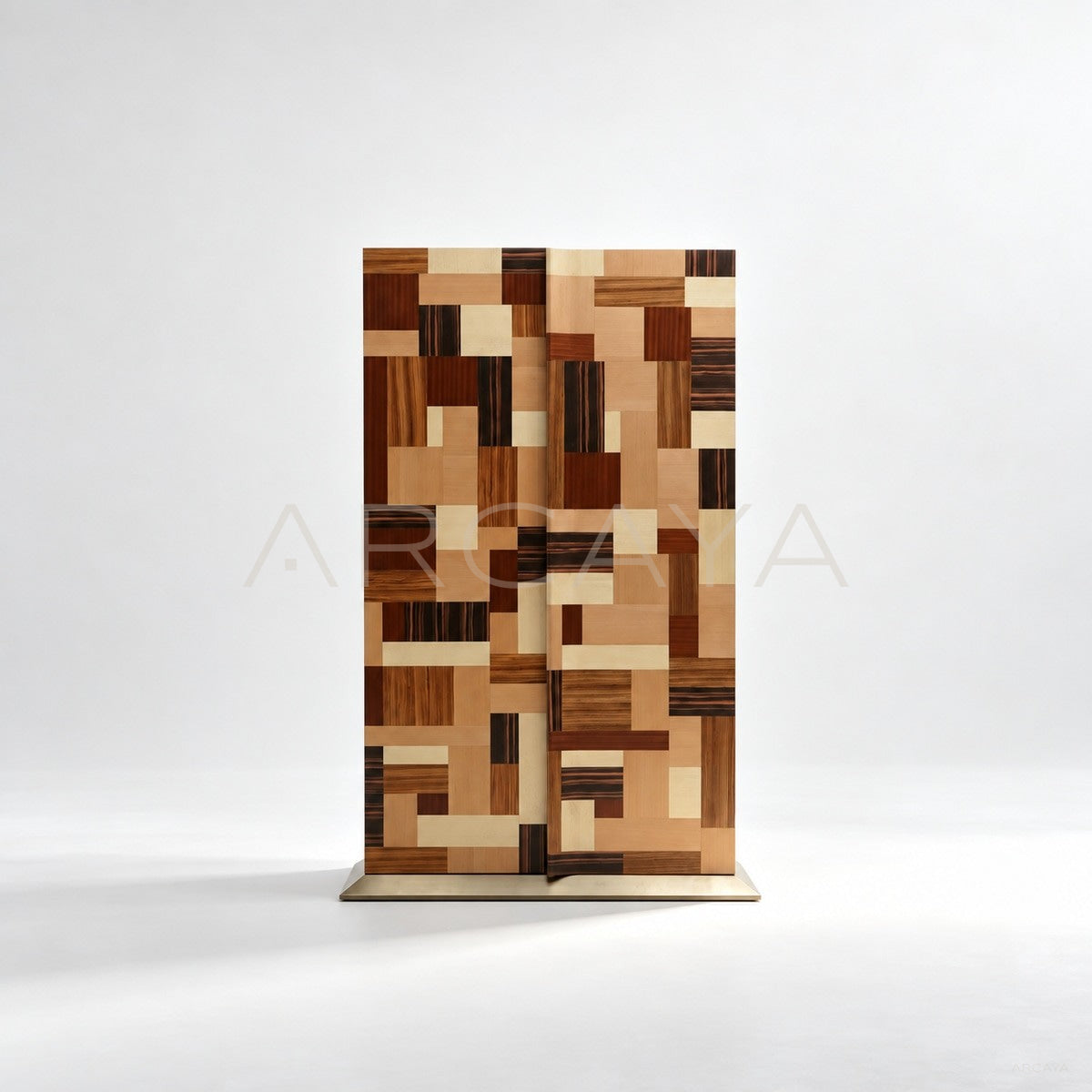 Marquetry Tall Cabinet