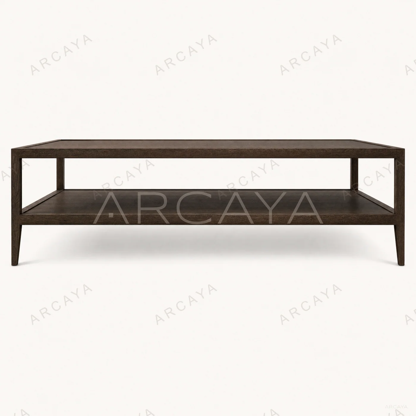 Marlowe Espresso Two Tier Table