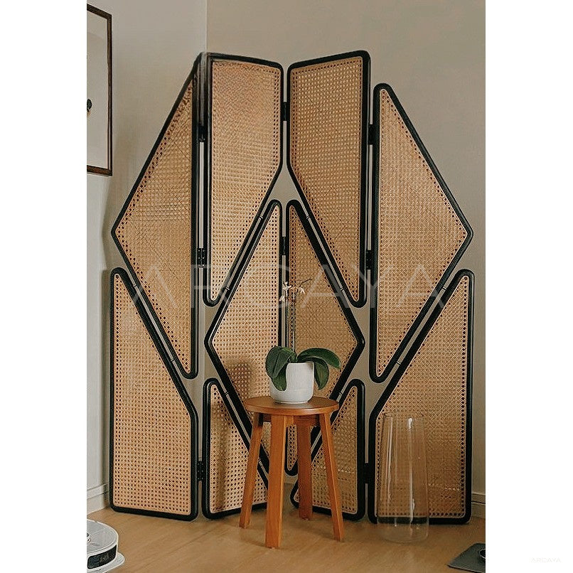 Geometric Structure Folding Screen - scene