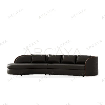 Luoyi Curved Sofa — view 10