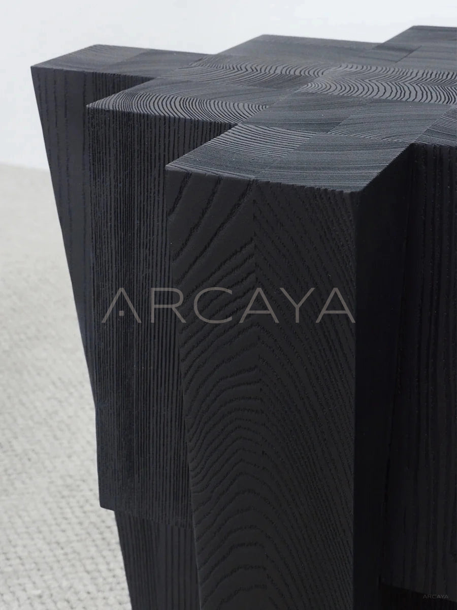 Alder Slate Straight Sofa